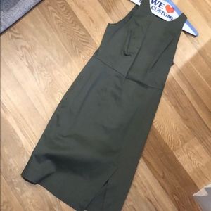 NWT Green Sheath Dress Banana Republic Size 4